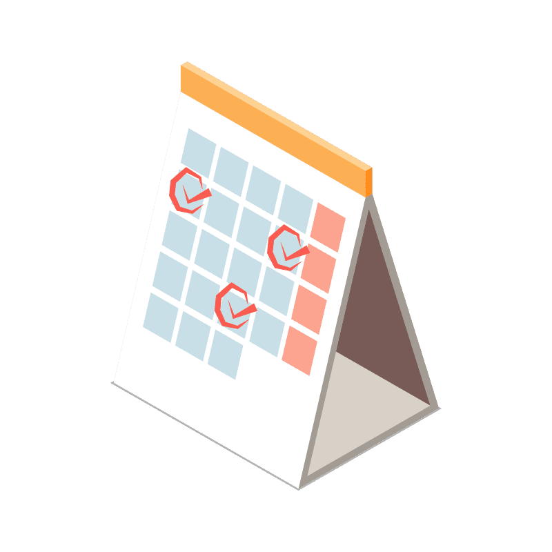 スケジュール調整